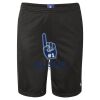 Polyester Mesh 9" Shorts with Pockets Thumbnail