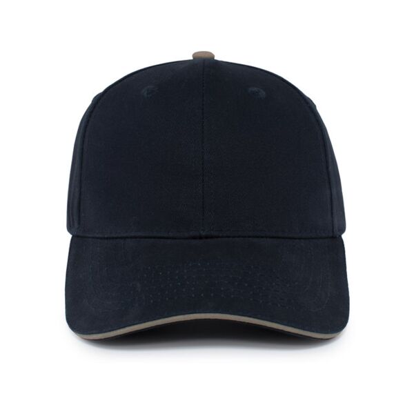 Brushed Twill Cap With Sandwich Bill Thumbnail