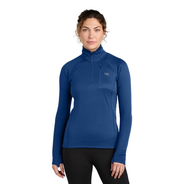 Women's Tech Grid 1/4 Zip Fleece Thumbnail