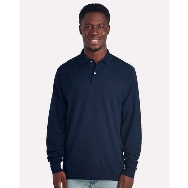 Men's Dri-Power® Long Sleeve Polo Thumbnail
