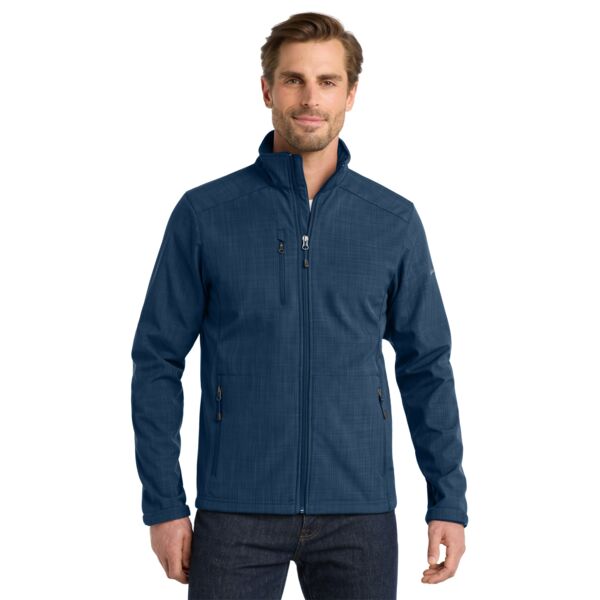 Shaded Crosshatch Soft Shell Jacket Thumbnail