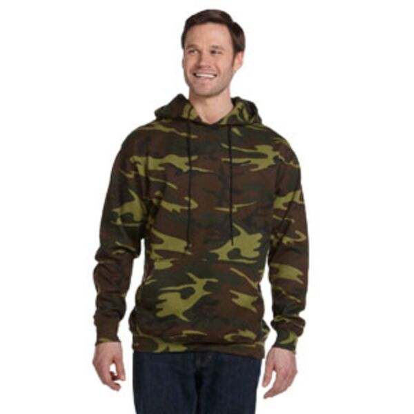 Unisex Camo Pullover Hoodie Thumbnail