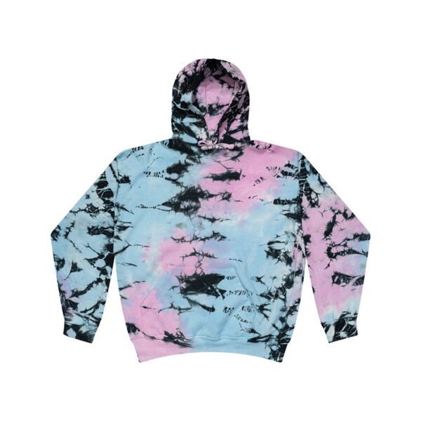 Adult Tie-Dyed Pullover Hooded Sweatshirt Thumbnail