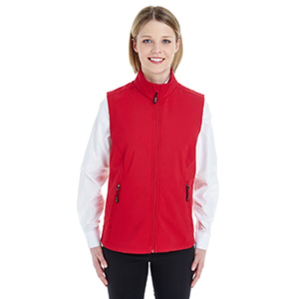 Ladies' Cruise Two-Layer Fleece Bonded Soft Shell Vest Thumbnail