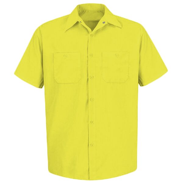 Enhanced Visibility Short Sleeve Work Shirt - Tall Sizes Thumbnail