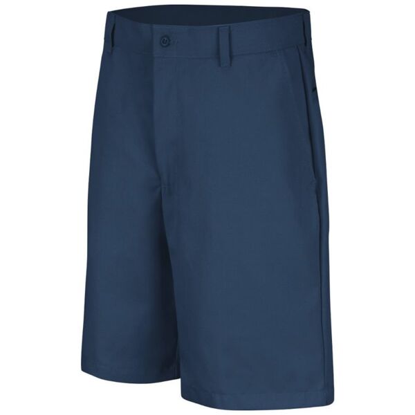 Cotton Casual Plain Front Shorts Thumbnail